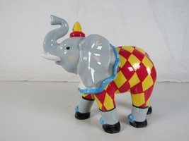 Westland Giftware Clown Circus Elephant - Trunk Show - “Harlequin” #2263 - $11.30