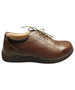 Drew Tulip Comfort Flat Shoes Mens 11WW Brown Leather Low Top Lace Up 10... - $74.44