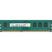 Samsung 4GB PC3-12800 DDR3-1600MHz Non-ECC Unbuffered CL11 240-Pin DIMM M378B527 - £22.01 GBP