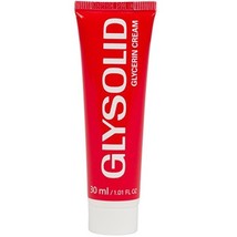 Glysolid Glycerin Skin Balm Cream for Hands, Feet, &amp; Body - 1 Oz. Tube (30 ML) - £4.55 GBP