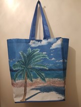 Tropical Reusable Large Tote Bag Signed Gwens Nest - £4.00 GBP
