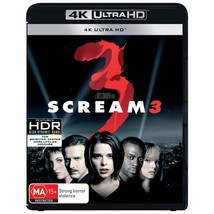 Scream 3 4K Ultra HD | Neve Campbell, Courtney Cox | Region Free - $25.66