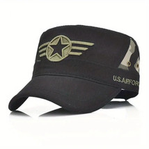 United States Air Force Flat Top Hat Adjustable Baseball Cap New! - £4.69 GBP