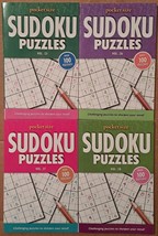 Papp Publishing Sudoku Puzzles volume numbers 25-28 4 books - £12.90 GBP
