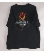 1998 Hard Rock Cafe Myrtle Beach Flaming Guitar Graphic Design T-Shirt XL - $33.15 CAD