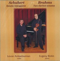 Levon Ambartsumian, Evgeny Ryvkin, piano. Schubert, Brahms. [Audio CD] Ambartsum - £9.20 GBP