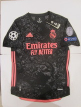 Sergio Ramos #4 Real Madrid UCL Match Slim Black Third Soccer Jersey 202... - $90.00