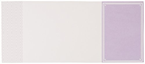 George Stanley Purple and White Perforated Imprintable Invitation, 10-Co... - $12.74
