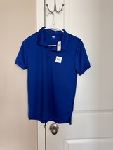 BNWT Old Navy youth boy's moisture wicking active polo, royal blue, XL(14-16) - $12.86
