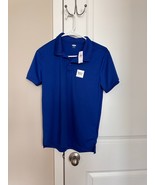 BNWT Old Navy youth boy&#39;s moisture wicking active polo, royal blue, XL(1... - $17.64 CAD