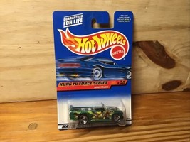 2000 Hot Wheels #036 Mini Truck Green Tri-blade Kung Fu Force Series #4/... - $4.47