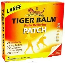 Tiger Balm Tiger Balm Patches Pain Relieving Patch, Large (8&quot;x 4&quot;) 4 count - $12.99