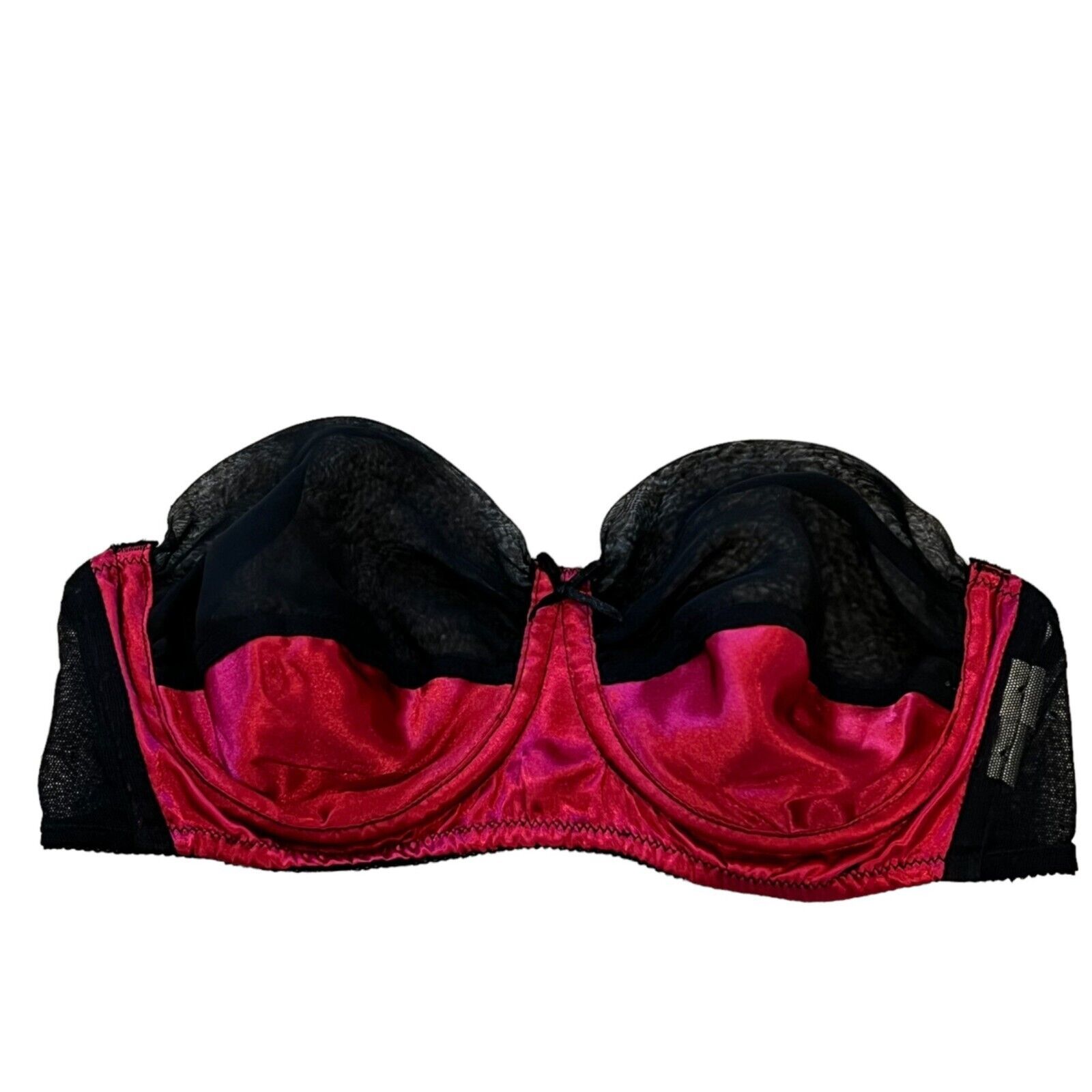 Primary image for Victoria's Secret Sexy Vintage Gold Label S/34 Semi-Sheer Push-Up Strapless Bra