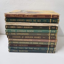 12 Volumes Educator Classic Library Young Readers 1960s Vintage Unabridged Set - £53.59 GBP