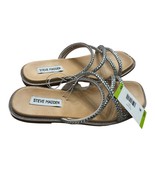 Steve Madden Womens Size 7 Sandals Slip On Ladies Rhinestones Spice Blin... - $17.58 CAD