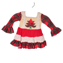 Country Christmas Baby Girl&#39;s Holiday Dress Size about 9 M See Measurements - £11.27 GBP