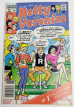 Vintage All New Betty and Veronica Comic Book #1 Collector&#39;s Edition June 1987 - £14.25 GBP