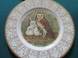 Edward Marshall Boehm 4 Owl Collection Plates Nib Original - £159.24 GBP