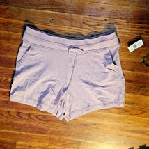 32 Degrees Cool Shorts Heathered Nirvana Women Pockets Size Large Pull On - $14.85