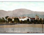 Santa Barbara Mission Panorama Santa Barbara CA California DB Postcard U19 - $2.63