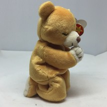 Ty Beanie Baby Hope Bear Brown Praying Plush Stuffed Animal W Tag March ... - $24.99