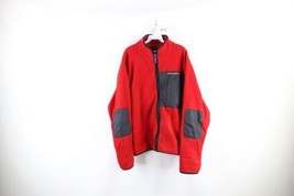 Vintage 90s Ralph Lauren Mens XL Faded Spell Out RL 67 Full Zip Fleece Jacket - £54.77 GBP