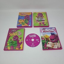 Barney DVD Lot of 5 The Best of Barney Once Upon A Dino Tale Movin and Groovin - £19.46 GBP