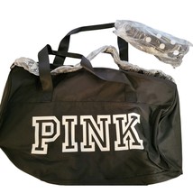 New Victoria&#39;s Secret Pink Duffle Gym Bag &amp; Polka dot water bottle - £15.97 GBP