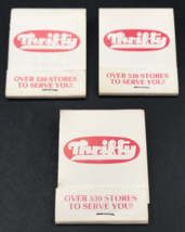 Lot of Three (3) Thifty Drug Stores Matchbook Full 20 Unstruck - £7.42 GBP