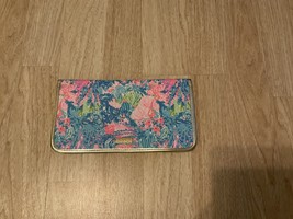 Lilly Pulitzer Travel Organizer Clutch Wallet Multi-color Spring Prints - £22.42 GBP