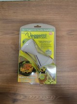 NEW SEALED Veggetti Spiral Vegetable Cutter, Makes Veggie Pasta - £10.27 GBP