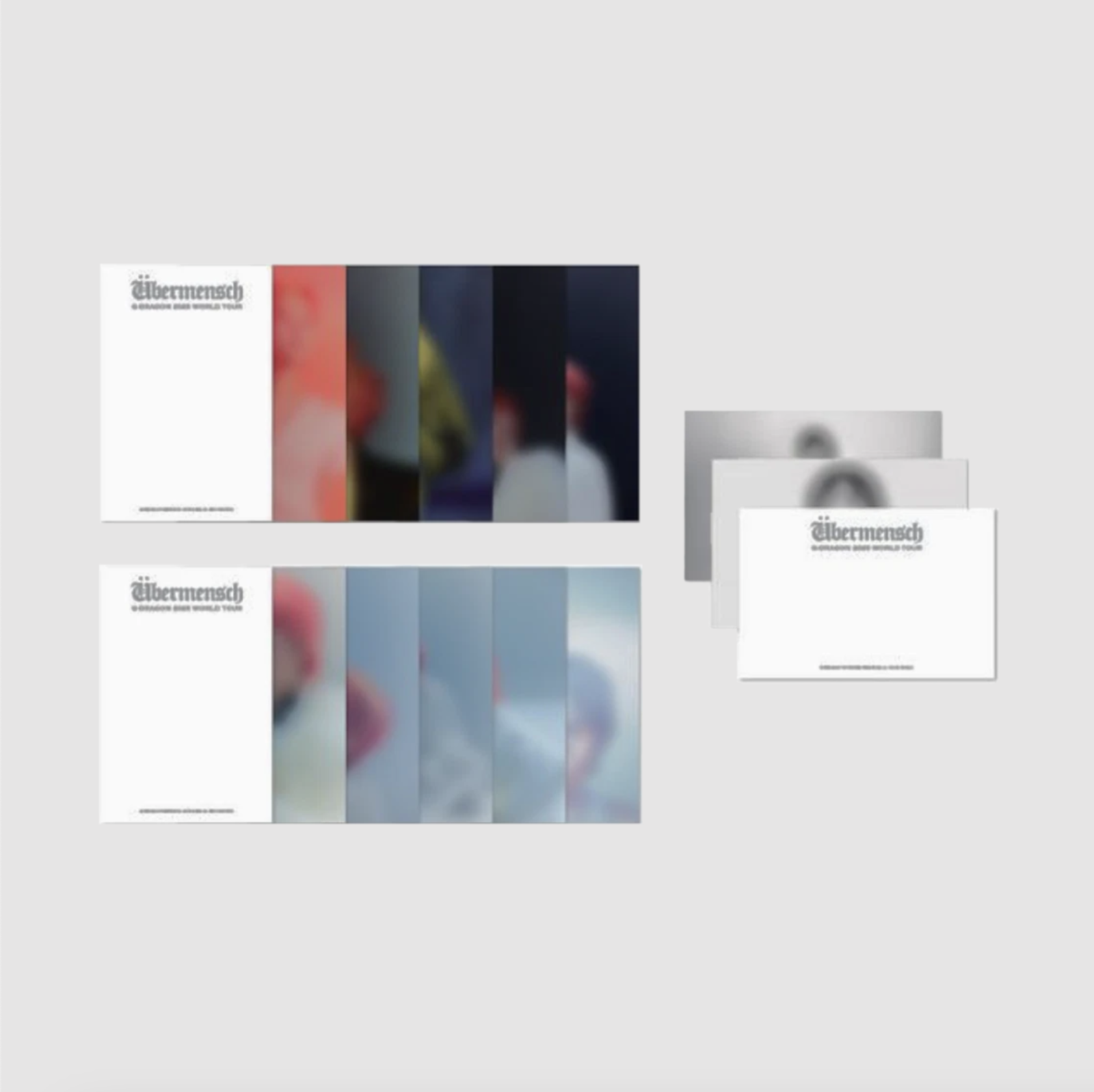 Bigbang GD G-DRAGON Ubermensch Postcard Set (12ea) - $19.98