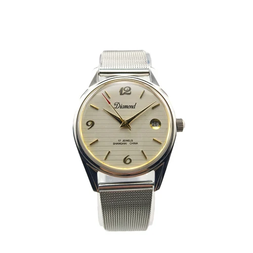  mechanical watch calendar waterproof 17zuan 8120 movement minimalist retro wrist watch thumb200