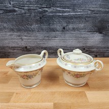 Marlene by Syracuse Creamer and Sugar Set Old Ivory Made In USA - £15.21 GBP