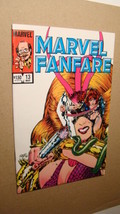 Marvel Fanfare 13 *Nm+ 9.6* 1ST George Perez Art At Marvel Adams Black Widow - $16.83