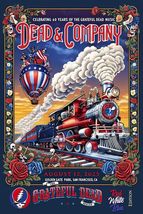 Jaye Metcalfe 2025 RED, WHITE AND BLUE Dead &amp; Company poster   San Franc... - $717.75