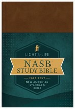 Light for Life : Nasb, Golden Caramel, Study Bible,     Hardcover - $40.60 CAD
