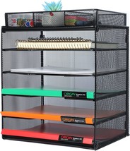 Samstar Letter Tray Organizer, Mesh Desk File Organizer Paper Sorter Holder - £29.09 GBP