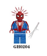 Super Heroes Insomniac Spider-Man Custom Building Minifigure - £2.75 GBP