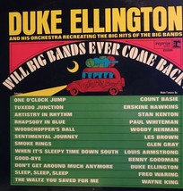 Duke Ellington Will Big Bands Ever Come Back VG+ RS6168 Album Record PET RESCUE - £3.94 GBP