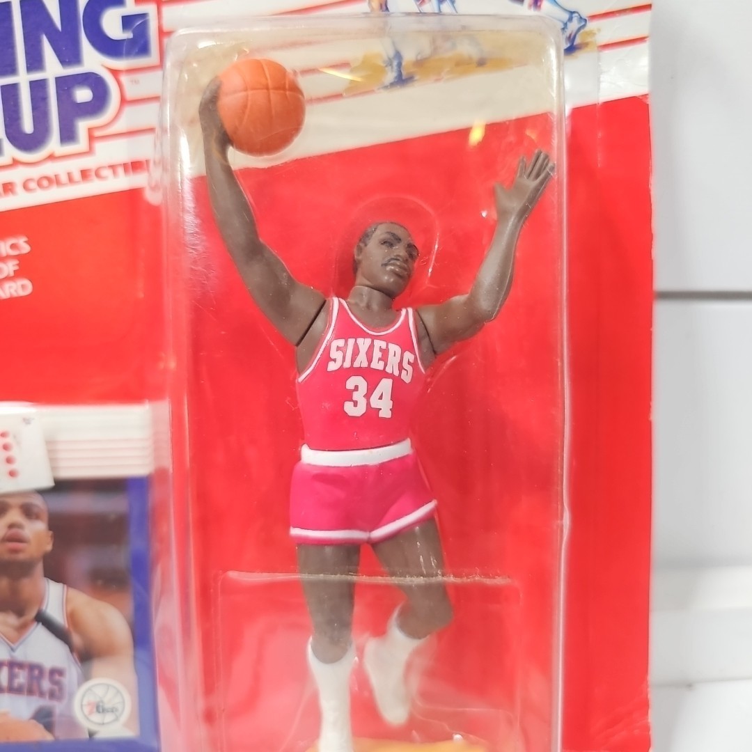1988 – Charles Barkley – Kenner NBA Starting Lineup with Collectible Card Item image 2