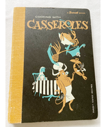 (First Edition) 1959 HC Spiral Bound Cooking With Casseroles (A Sunset B... - $460.54 MXN