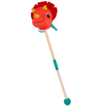 B. toys Hop &#39;n&#39; Ride Tommy Triceratops - Plush Dinosaur Hobbyhorse with ... - $19.79