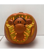 Winnie the Pooh Tigger Light Up Foam Jack O Lantern Pumpkin 1999 Disney ... - £22.79 GBP