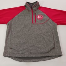 G-III NBA Atlanta Hawks Basketball Men's Red/Gray Pullover Jacket Size Medium image 9