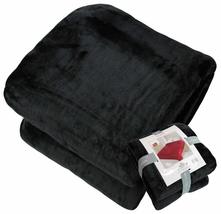 SOLARON Queen Blanket Blue X Large Size 430 GSM Thick Flannel Throw Korean Mink  - £31.64 GBP
