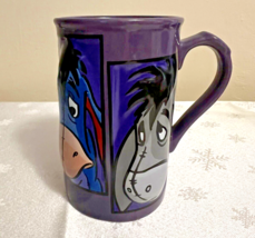 Disney Store Exclusive The Many Faces Of Eeyore From Winnie the Pooh 3D Mug - $14.85