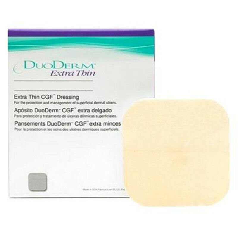 DuoDerm Extra Thin Hydrocolloid Dressings - Choose Size/Qty | Fast Delivery - $2.64+