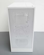 NZXT H5 Flow 2024 Compact ATX Mid-Tower Airflow PC Case - White image 2