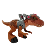 2018 Jurassic World Imaginext Large 33" T-Rex Dinosaur Sounds Lights Works - $70.00